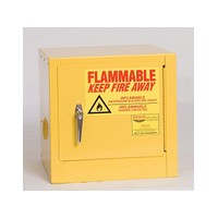 Eagle Manufacturing Company 1900 Eagle 2 Gallon Bench Top Flammable Storage Safety Cabinet With One Self-Closing Door